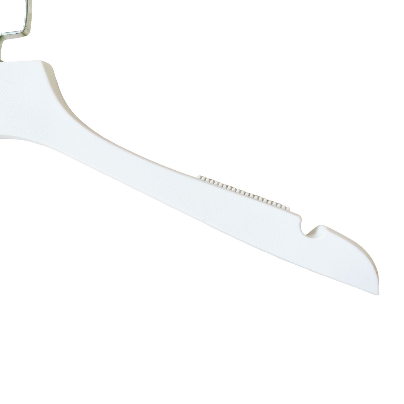 Luxury Factory Price Wood-Look Plastic Black Hangers with Wood Texture