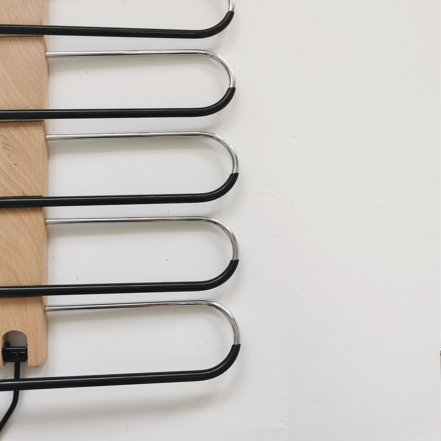 Multiple Layers Non-Slip Open Ended Space Saving Wardrobe Organiser Hanger