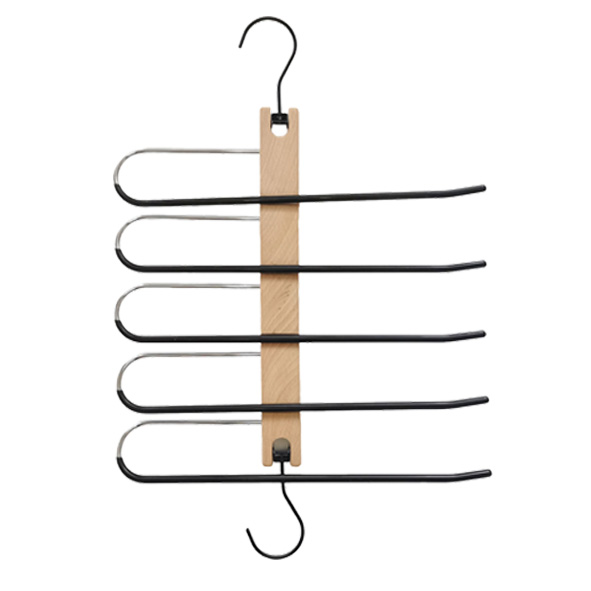 Multiple Layers Non-Slip Open Ended Space Saving Wardrobe Organiser Hanger