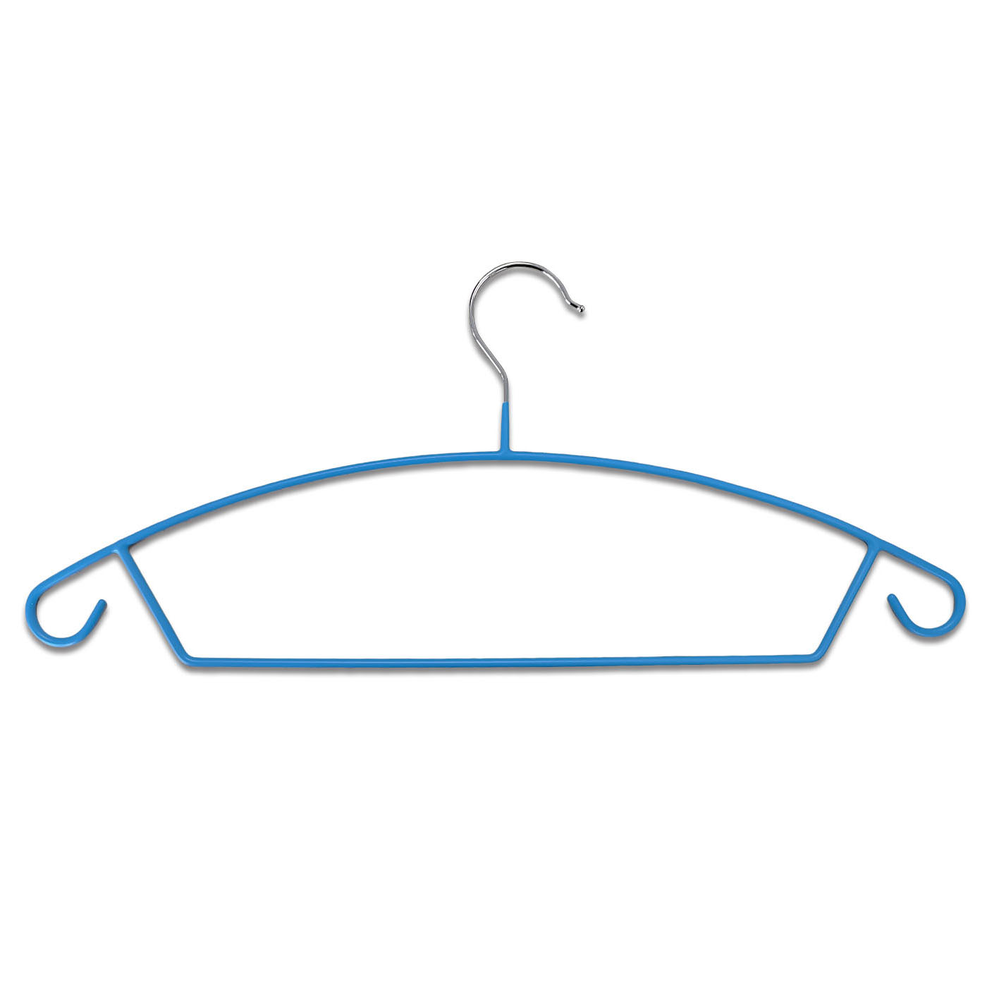 Non-Slip PVC Coated Clothes Wire Metal Hanger for Coat Suit Shirts