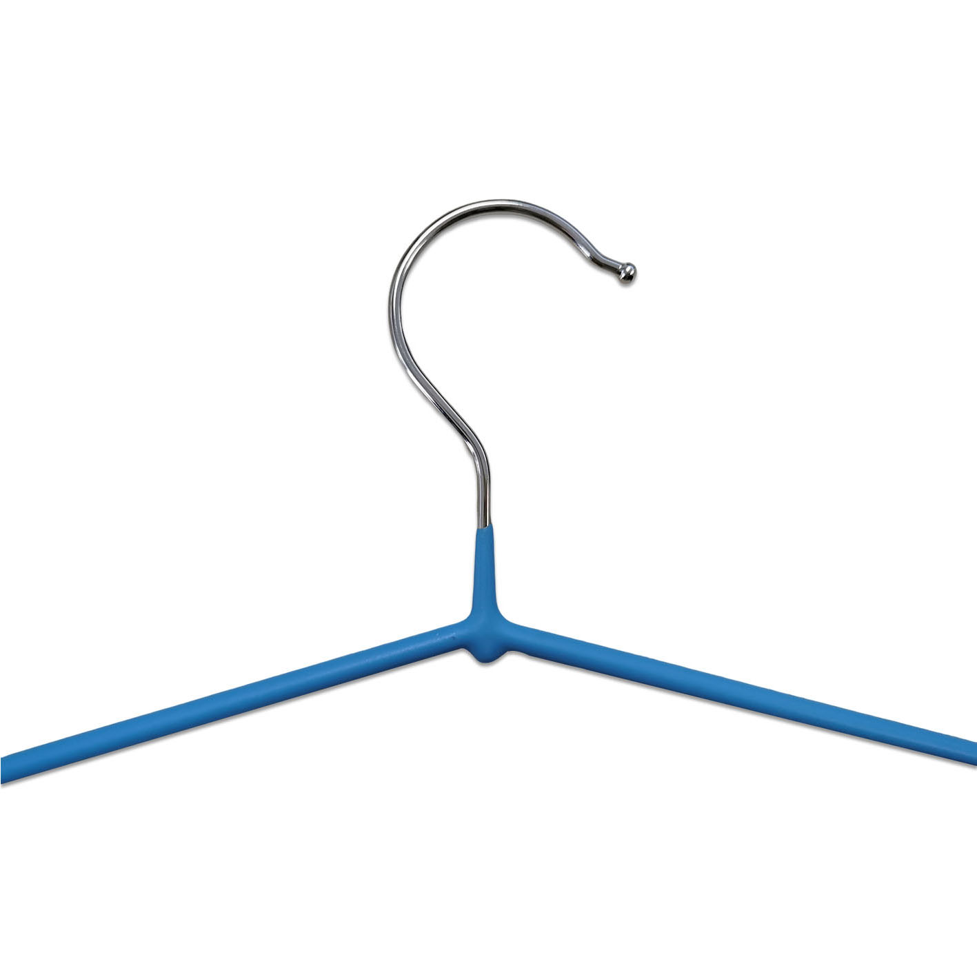 Wholesale Top Laundry Clothes Metal Hanger with Non-Slip PVC Coated