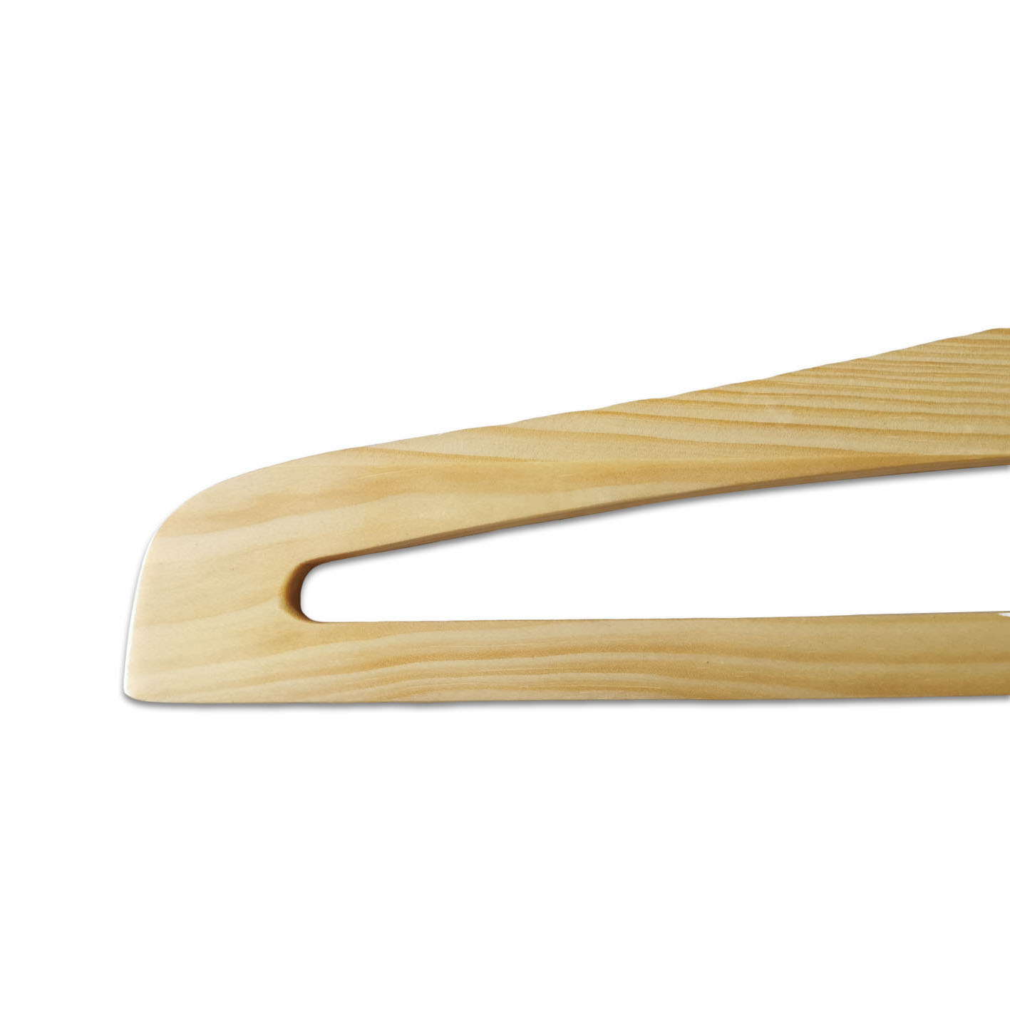 Heavy Duty Durable Natural Wooden Suit Coat Hangers for Closet