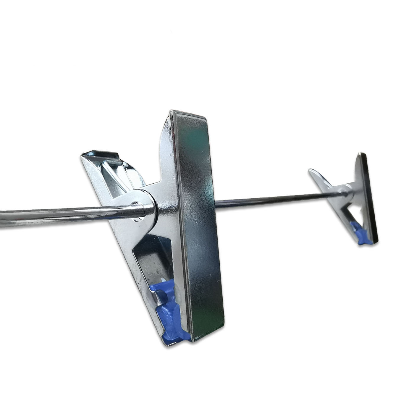 Solid Natural Wood Pants Shirt Trousers Bottom Hanger with Adjustable Clips