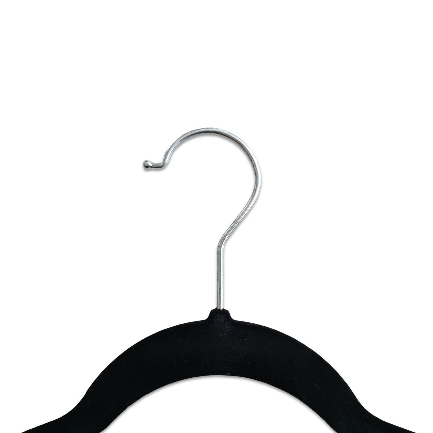 Ultra-Thin Space-Saving Closet Organizer Slim Flocked Felt Velvet Hanger