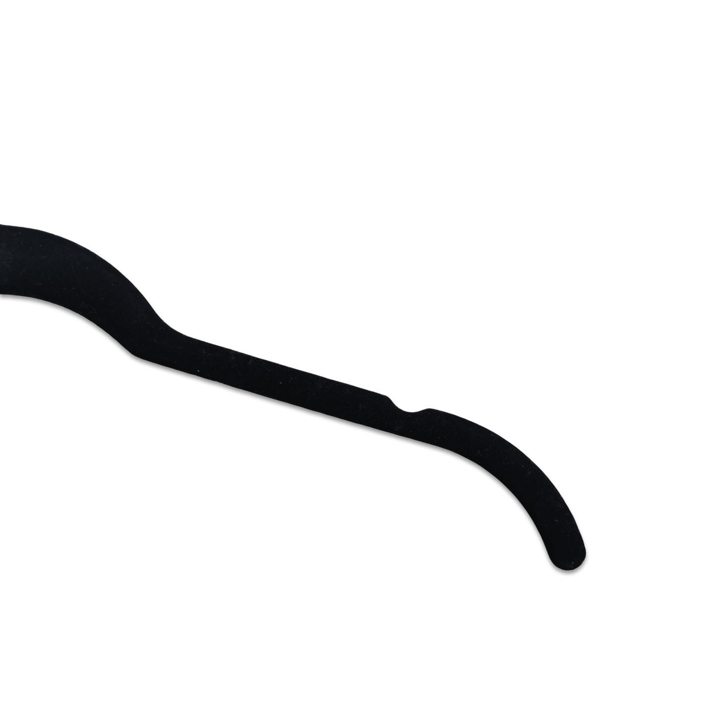 Ultra-Thin Space-Saving Closet Organizer Slim Flocked Felt Velvet Hanger