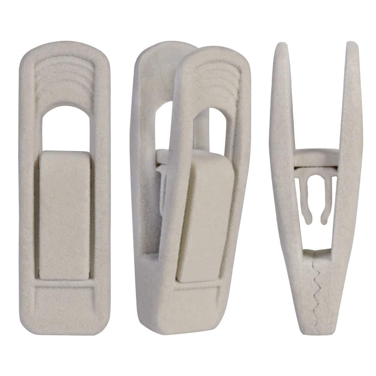 Velvet Clips for Hangers Velvet Pants Hangers Clips