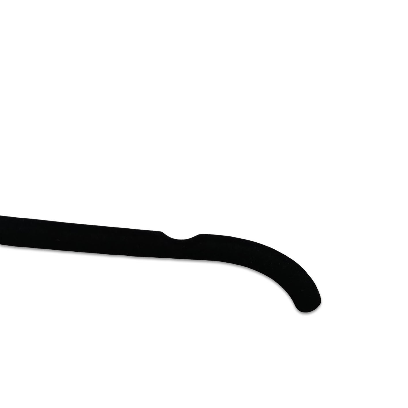 Ultra-Thin Space-Saving Closet Organizer Slim Flocked Felt Velvet Hanger