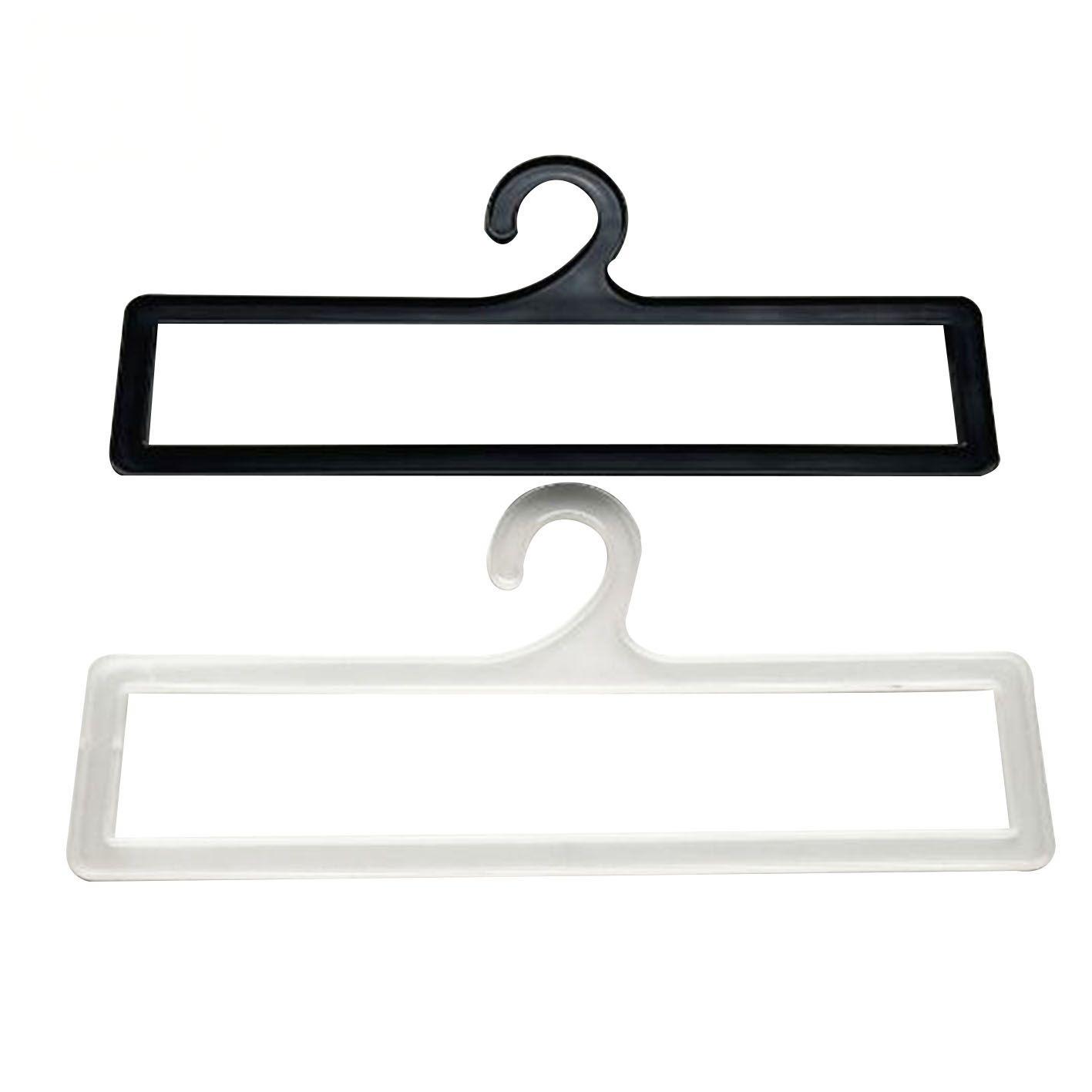 Hot Selling Plastic Scarf Hangers Black Scarf Hangers for Display Plastic Hangers