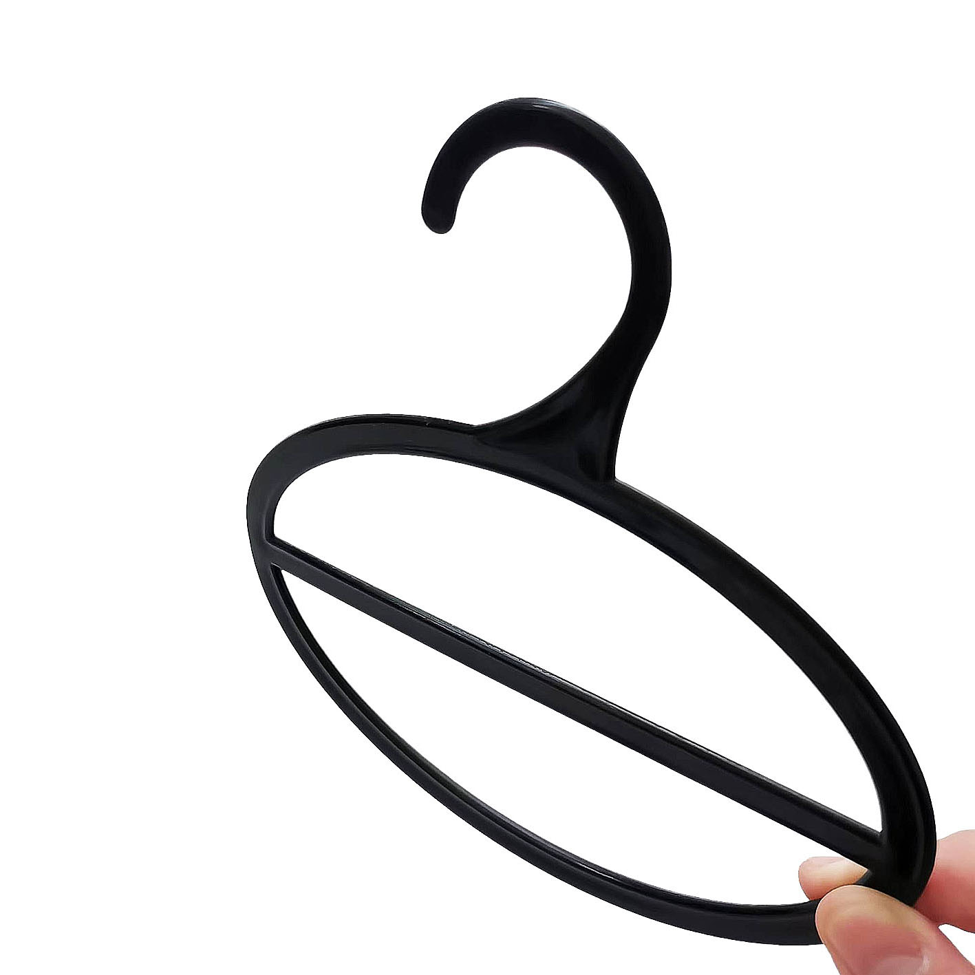 New Arrival High Quality Scarf Hook Plastic Display Hanger Round Hangers for Scarfs