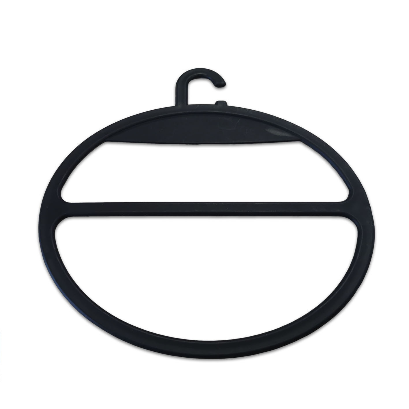 Oval Plastic Space Saving Ring Holder Scarf Organizers Towel Ties Belts Hanger