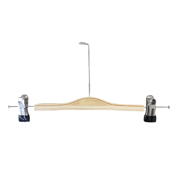 Solid Wood Light Weight Space Saving Jacket Suit Clothes Pants Bottom Hangers