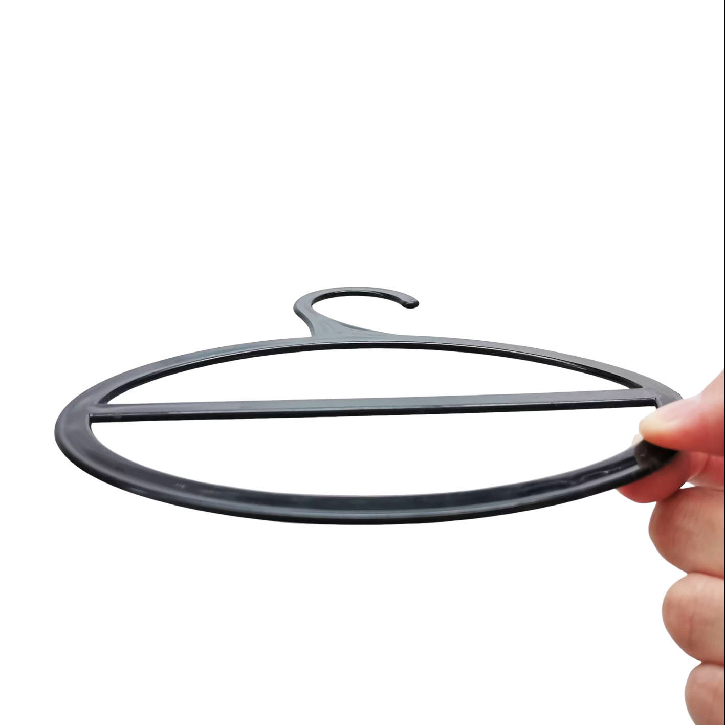 New Arrival High Quality Scarf Hook Plastic Display Hanger Round Hangers for Scarfs