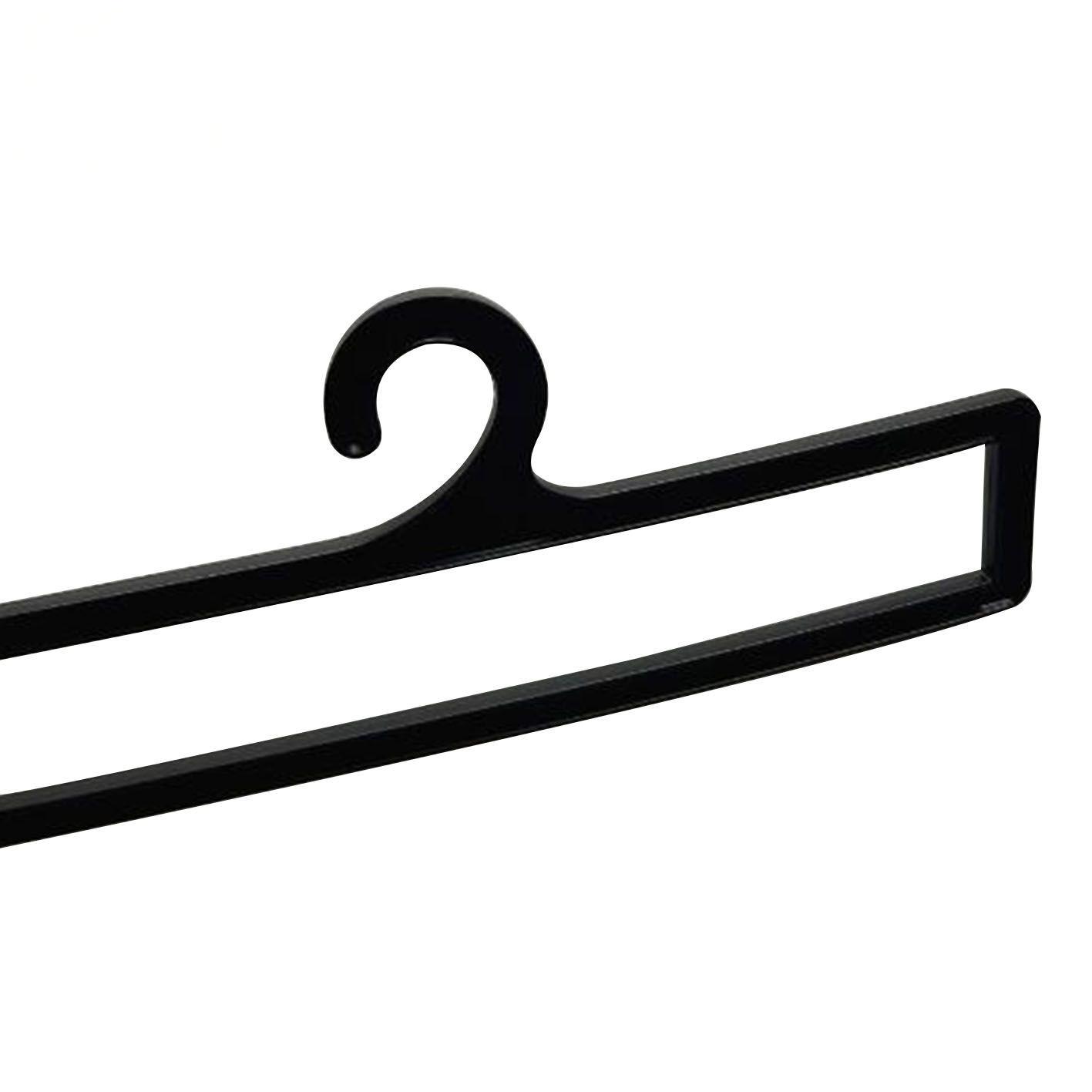 Hot Selling Plastic Scarf Hangers Black Scarf Hangers for Display Plastic Hangers