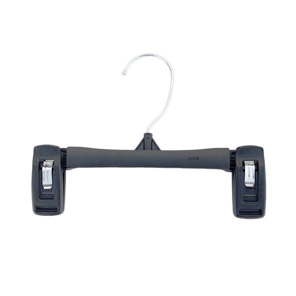 Wholesale Plastic Trousers Bottom Pant Hanger with Clips