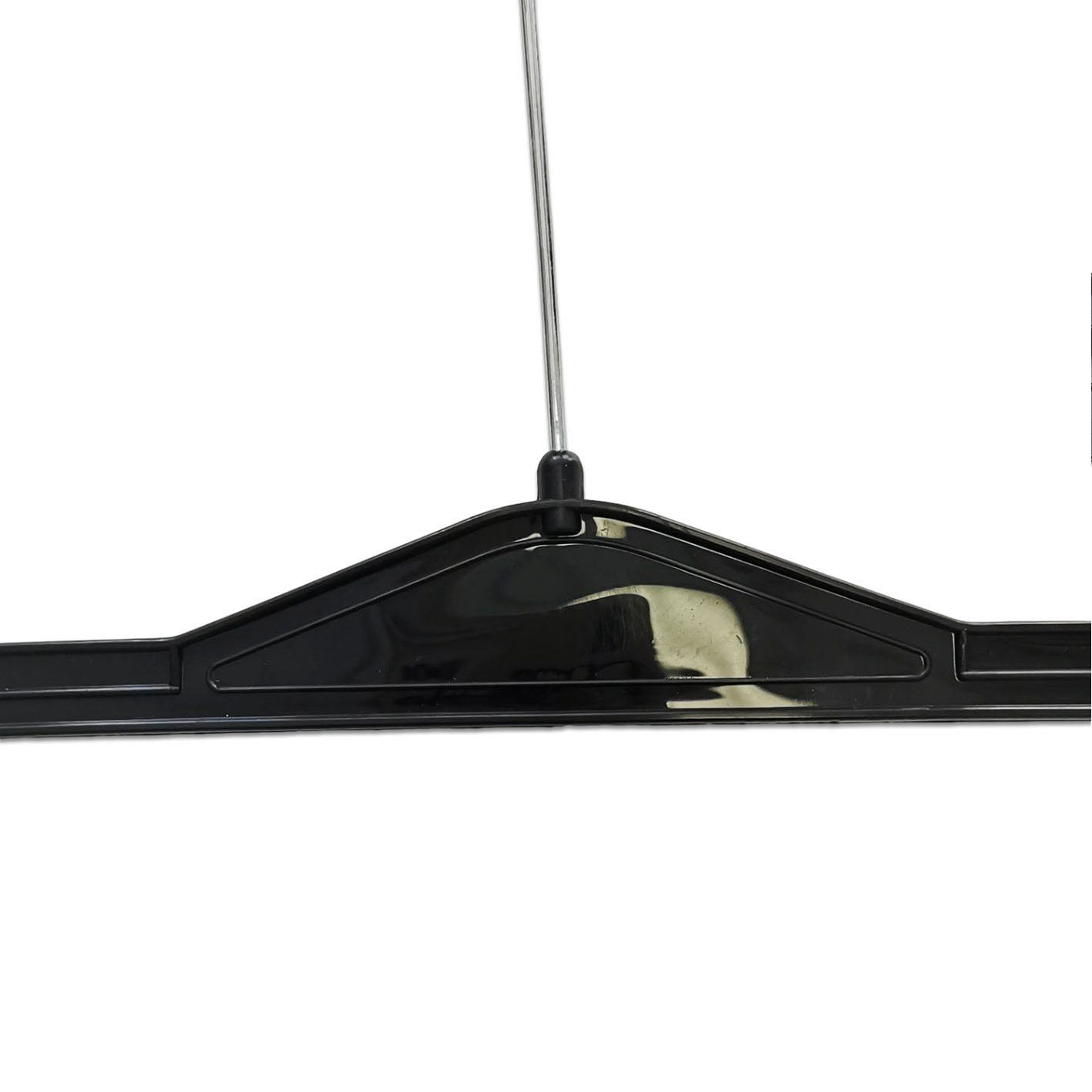 Hot Selling Durable Plastic Pants Skirt Hangers with Adjustable Clips