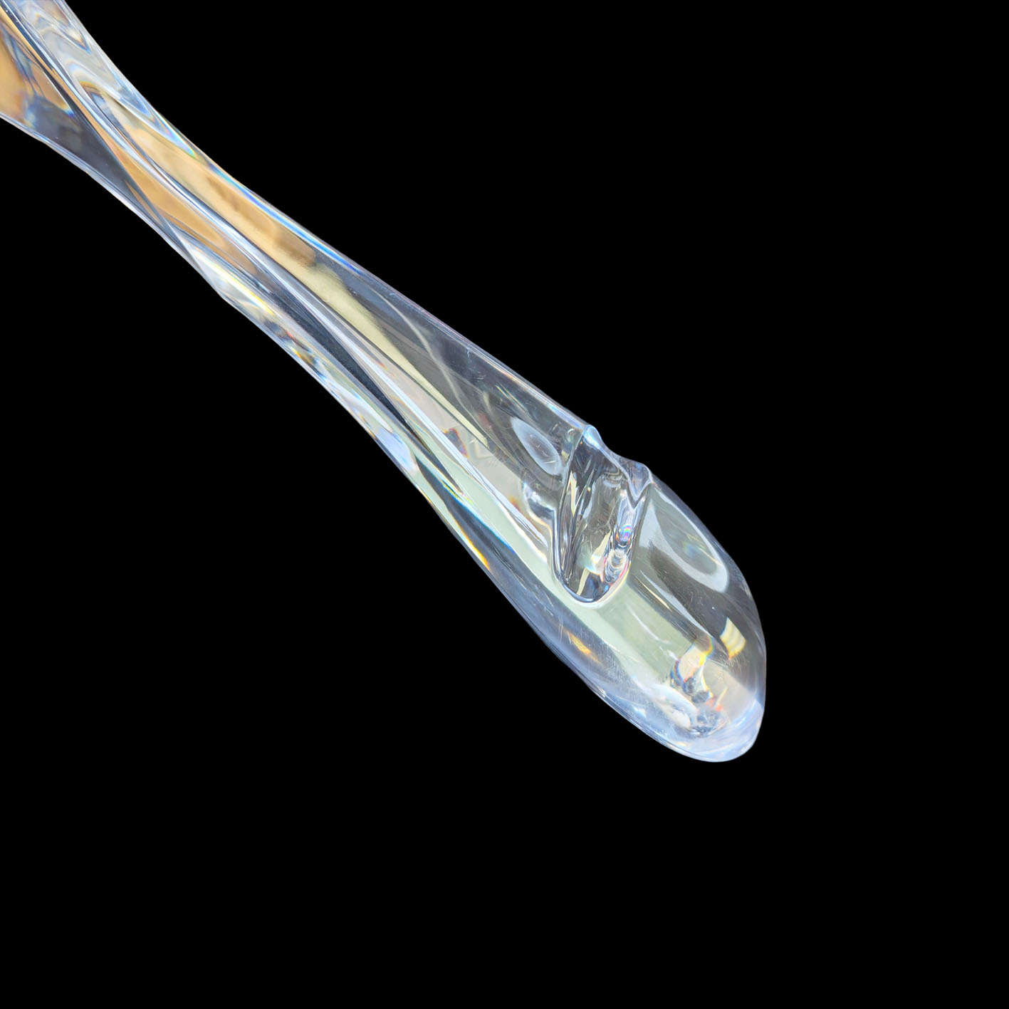 Long Hook Clear Acrylic Clothes Coat Luxury Transparent Acrylic Hanger