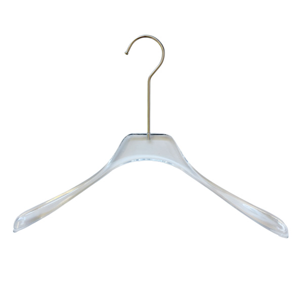 Clear Acrylic Clothes Coat Wedding Dress Display Hanger