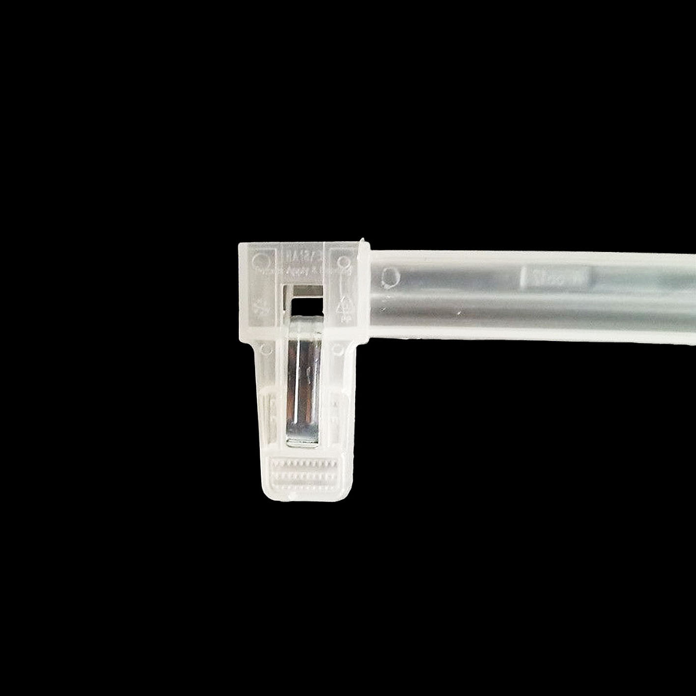 Hot Selling Durable Plastic Pants Skirt Hangers with Clips