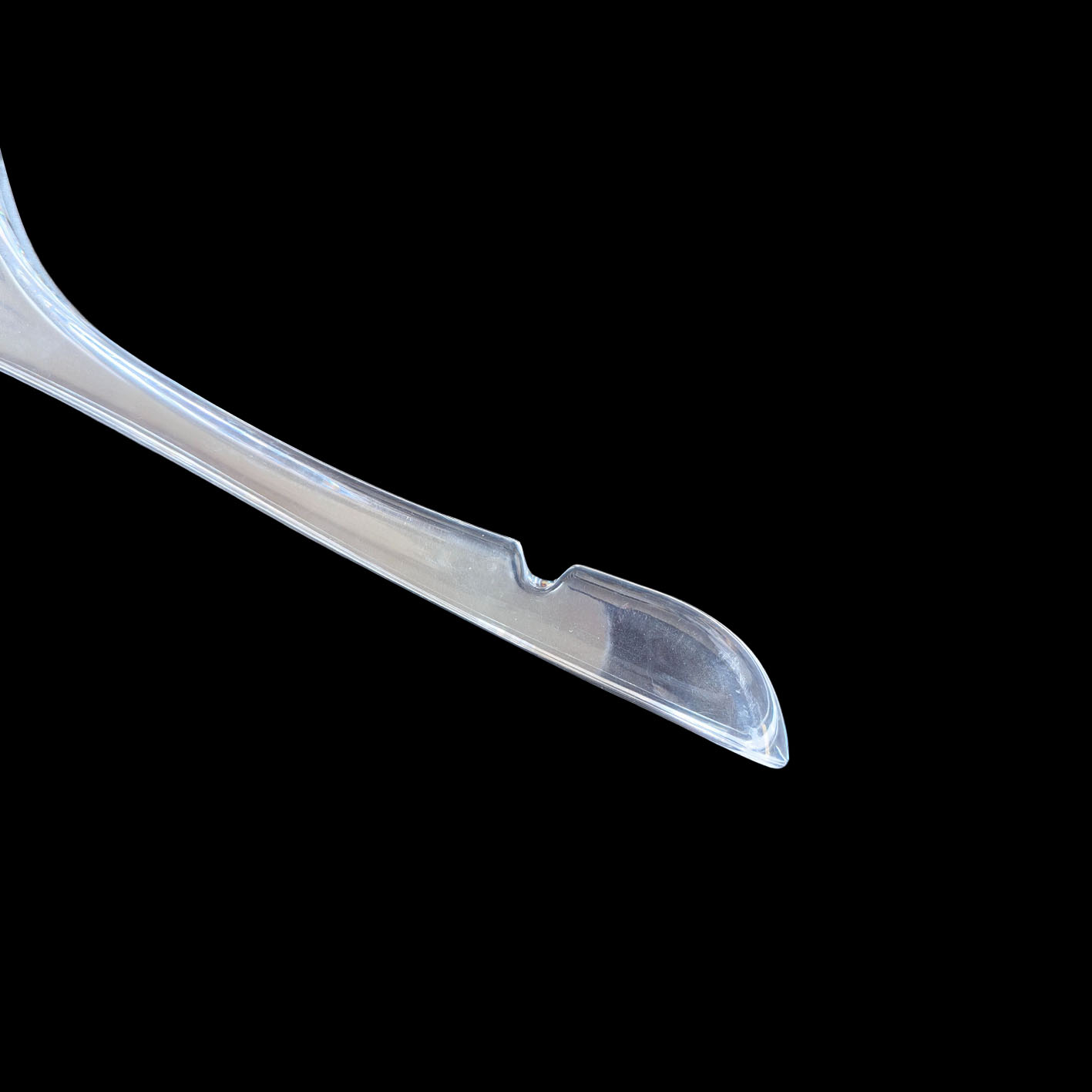 Wholesale Supplier Luxury Acrylic Transparent Plastic Coat Hanger