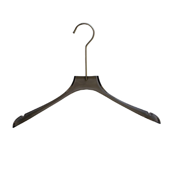 Clear Strong Acrylic Coat Hanger with Customized Size, Acrylic Clothes Hanger