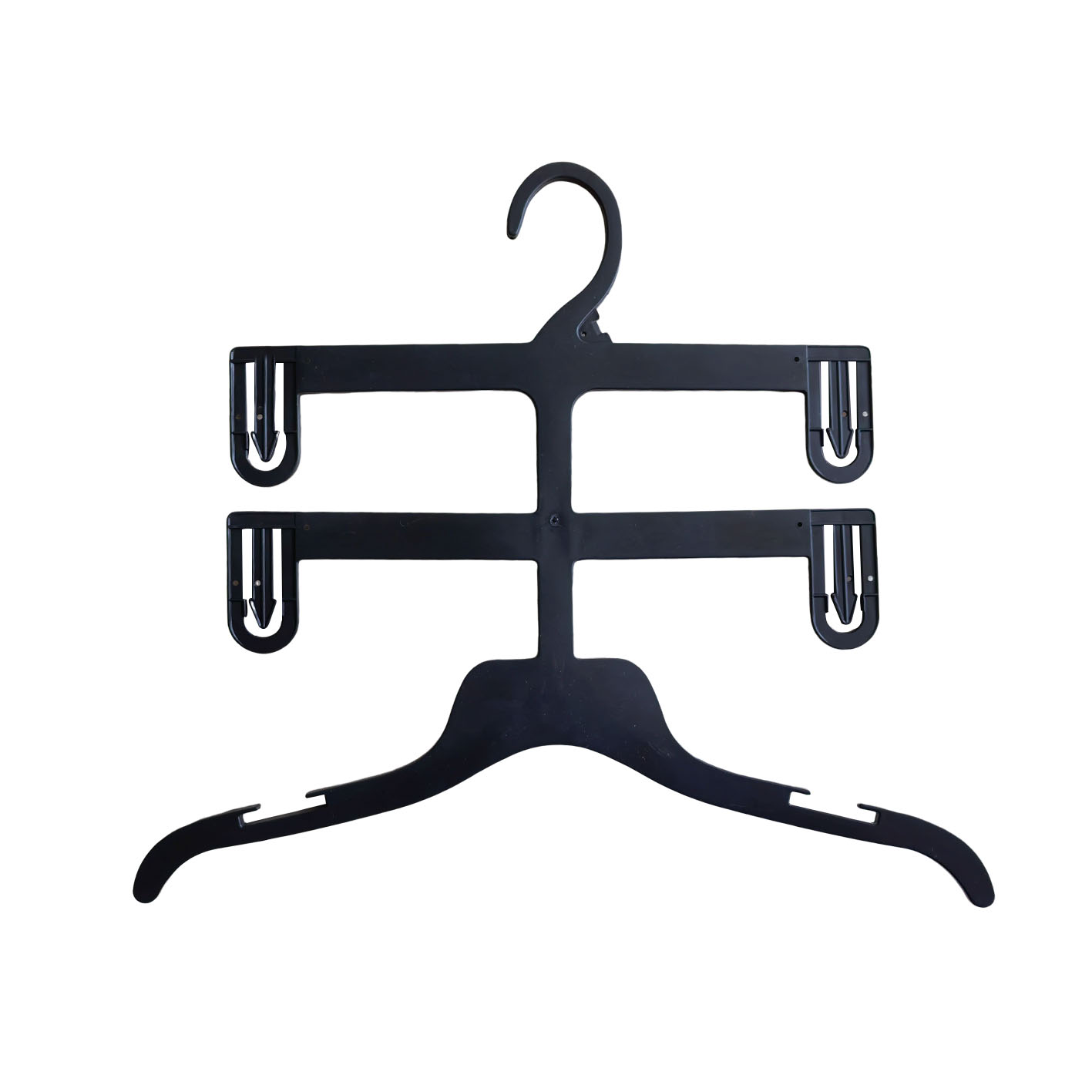 Wholesale High Quality Plastic Kids Hanger Set Combination Clothes Multi-Layers Hangers