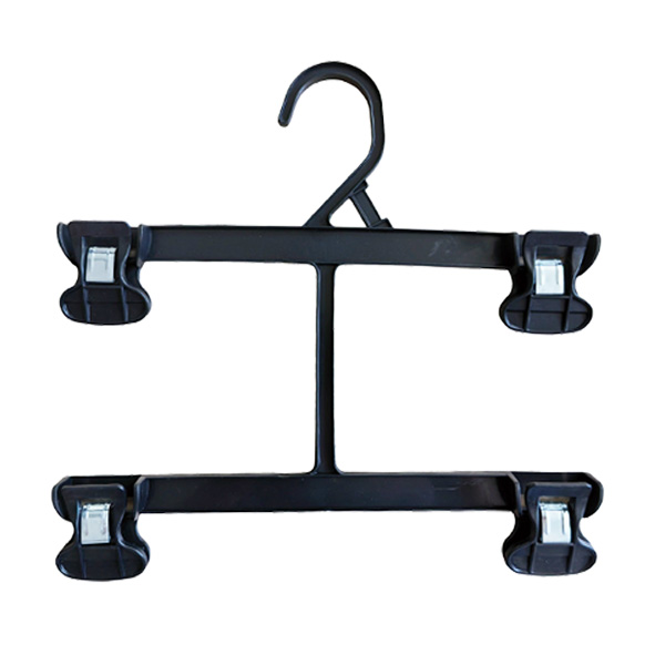 Wholesale Plastic Double Pants Hanger Set Combination Hangers for Display
