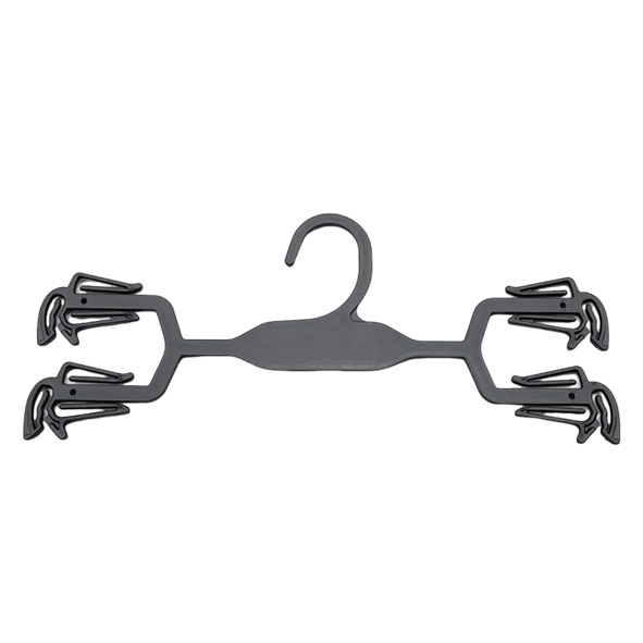 Black Plastic Underwear Hanger for Women, Cheap Price Plastic Hanger for Stores