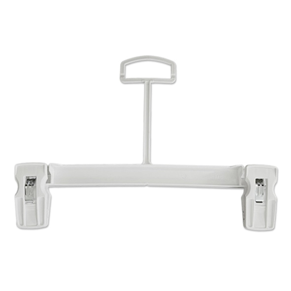 Factory Wholesale Plastic Hanger Bottom Clip Hanger Connector Frame Kids Hanger for Pants