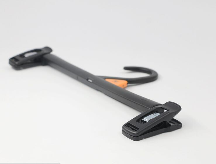 Plastic Black Trouser Hanger, Vics Fashion Plastic Pant Hangers