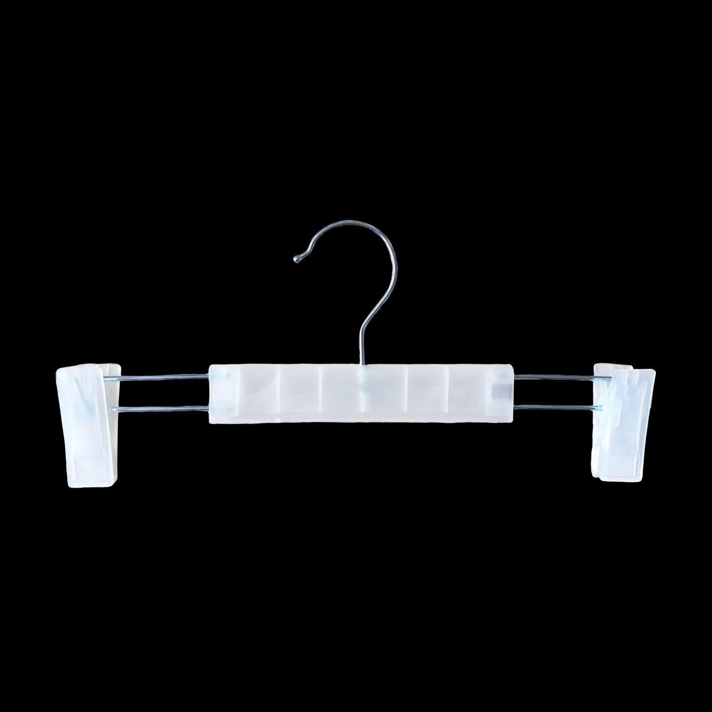 Heavy Duty Plastic Trousers Bottom Pants Hanger with Clips