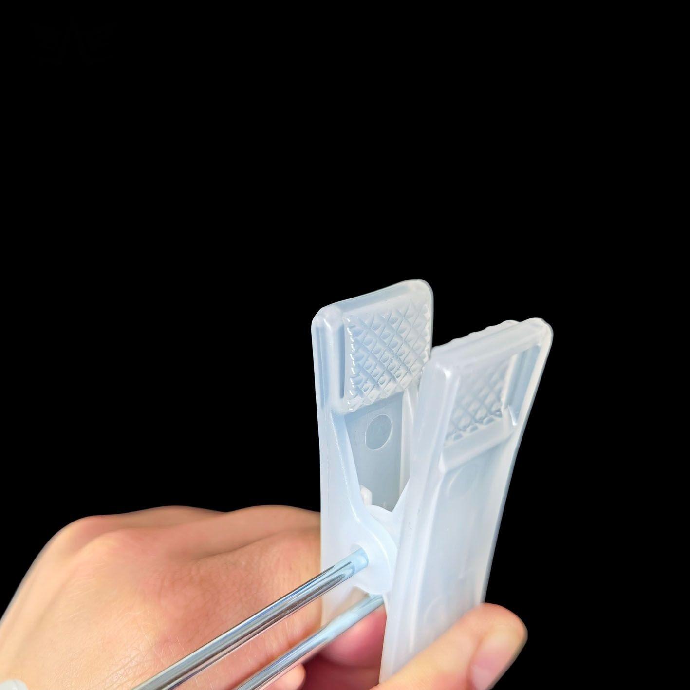 Heavy Duty Plastic Trousers Bottom Pants Hanger with Clips