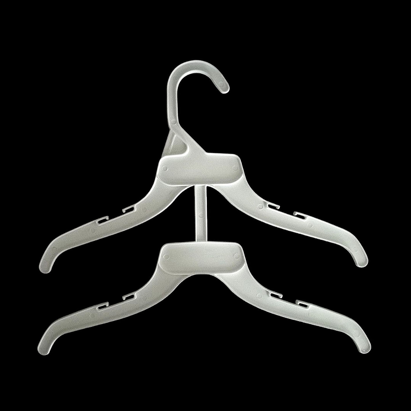 Chinese Factory Directly Selling Multi-Layers Plastic Hangers Plastic Coat Hanger