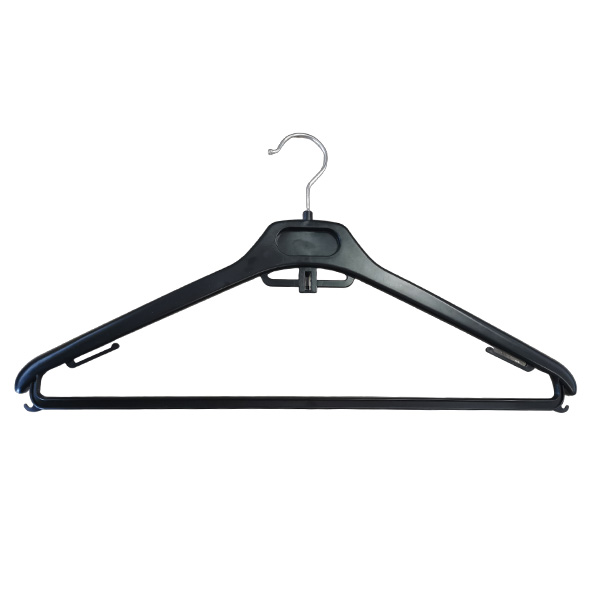 Black Strong Plastic Suit Hanger, Plastic Coat Hangers