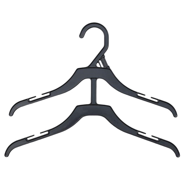 Children Plastic Clothes Double-Deck Hanger