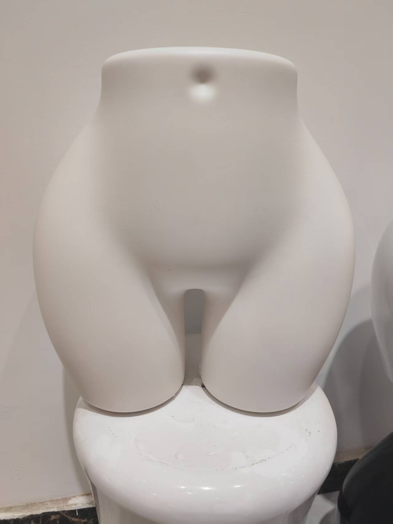 Brazilian Curvy Hip  Mannequin Half Body African American Female for Underwear Clothing Form Display  MATT COLOR