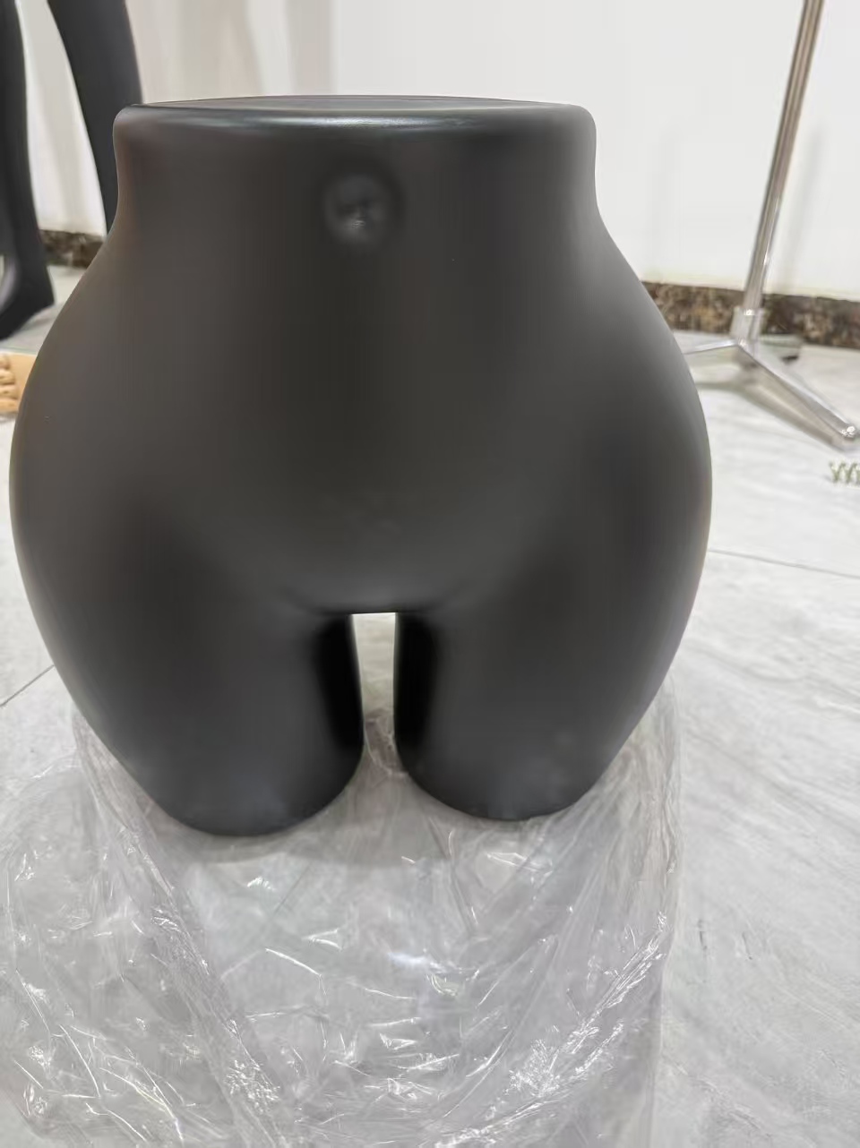 Brazilian Curvy Hip  Mannequin Half Body African American Female for Underwear Clothing Form Display  MATT COLOR