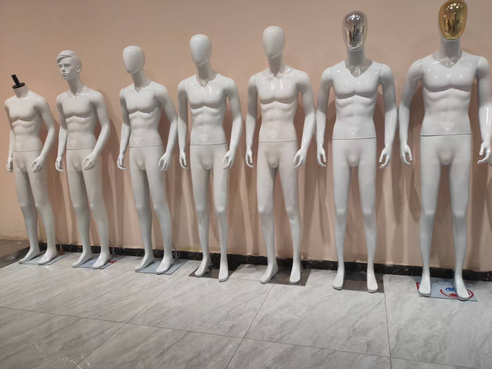 Male Mannequin Full Body Black - 74